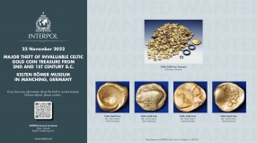 Major Theft - Celtic Golden Coins Treasure